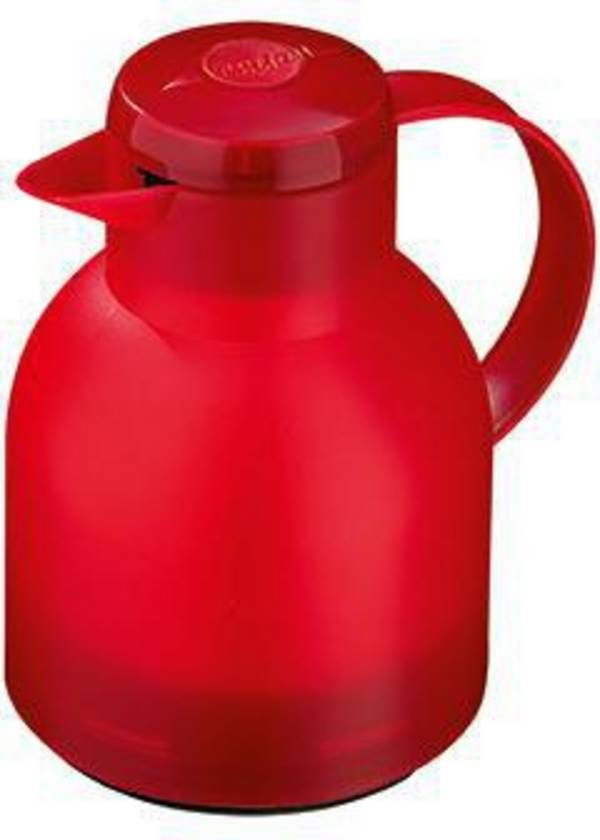 EMSA 439061030 EMSA Isolierkanne Samba Q uick Press 504232 1l rot    Die perfekt