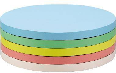 magnetoplan Moderationskarte 111151710 rund 140mm sort. 500St.-0