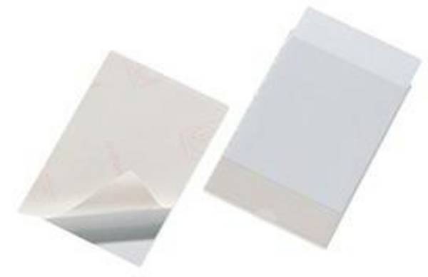 DURABLE Selbstklebetasche POCKETFIX 807619 105x148mm 10 St./Pack.