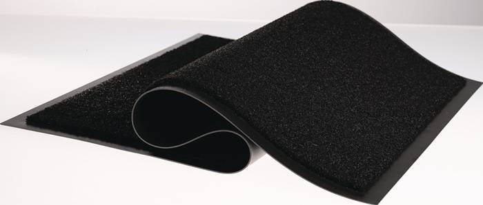 Schmutzfangmatte Eazycare Duet verkehrsschwarz L1500xB900xS9mm