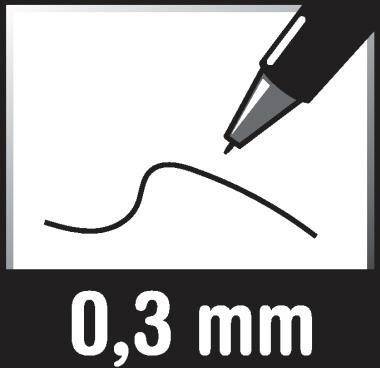 PILOT Kugelschreibermine FriXion 2269001F F sw 3 St./Pack.-2