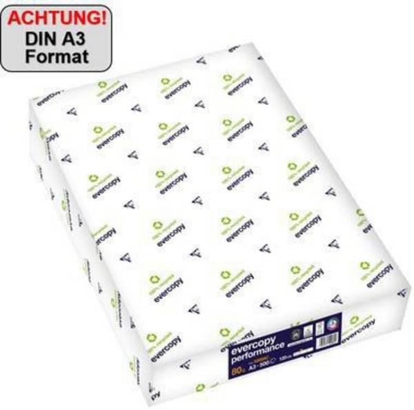 CLAIREFONTAINE 110083201 Clairefontaine Kopierpapi er Performance 50069C A3 80g