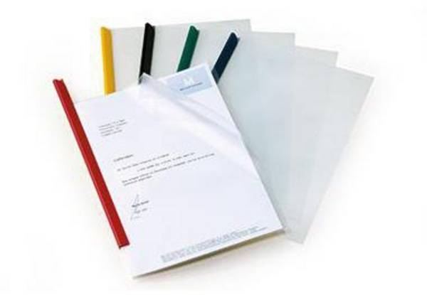 DURABLE Klemmschienenhülle 292619 DIN A4 PP transparent 10 St./Pack.