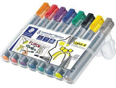 STAEDTLER Flipchartmarker Lumocolor 356 SWP8 sortiert 8 St./Pack.-0