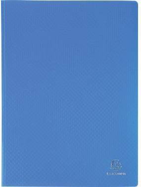 Exacompta Sichtmappe 8822E A4 PP 20Hüllen hellblau