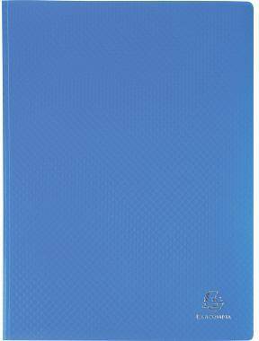 Exacompta Sichtmappe 8822E A4 PP 20Hüllen hellblau-0