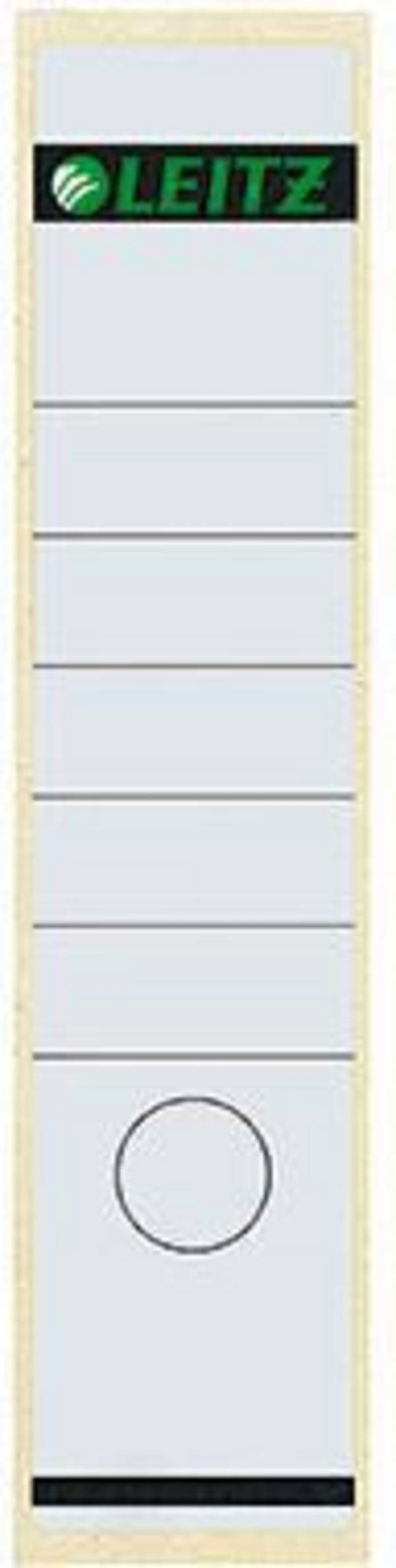 Leitz Ordnerrückenschild 16401001 61,5x285mm weiß 100 St./Pack.