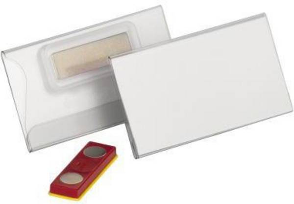 DURABLE Namensschild 824319 75x40mm tr 25St.