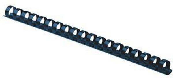 Fellowes Plastikbinderücken COMB 5346907 14mm schwarz 100 St./Pack.