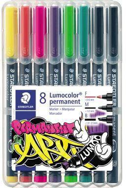 STAEDTLER Folienstift Lumocolor 31-S WP8 perm 8 St./Pack.-0