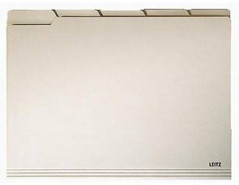 Leitz Einstellmappe 24340011 DIN A4 230g Karton chamois 100 St./Pack.