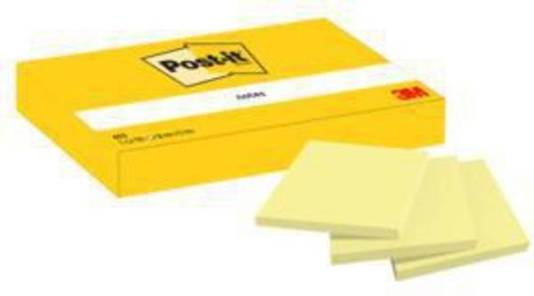 Post-it-Haftnotiz 653 100Bl. 51x38mm gelb 12St.