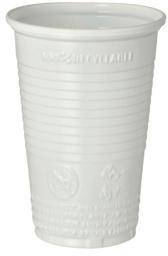 PAPSTAR Trinkbecher 16117 PP 0,2L weiß 100 St./Pack.-0