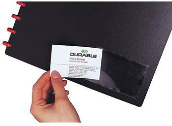 DURABLE Selbstklebetasche POCKETFIX 807719 74x105mm 10 St./Pack.-2