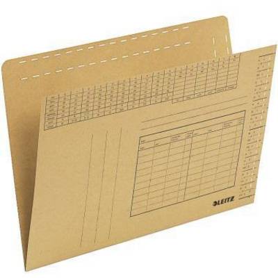Leitz Einstellmappe 24300000 DIN A4 250g Karton br 100 St./Pack.-0