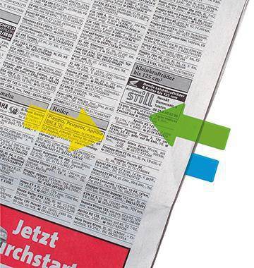 SIGEL Haftmarker Big Arrow HN600 55x137mm sortiert 125 Bl./Pack.-2