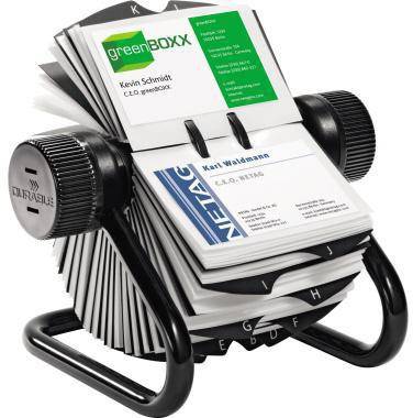 DURABLE Rollkartei VISIFIX 248101 400Karten schwarz-0