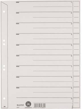 Leitz Trennblatt 60970085 A4 200g Karton gr 100 St./Pack.-0
