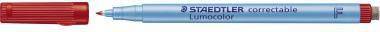 STAEDTLER Folienstift Lumocolor correctable 305 F-2 0,6mm rot-0