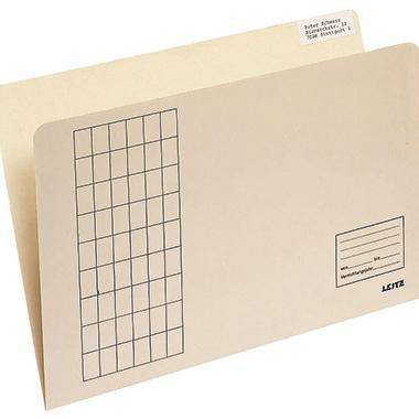 Leitz Einstellmappe 24330011 DIN A4 180g Karton chamois 100 St./Pack.-0