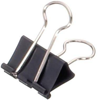 MAUL Foldbackklemmer mauly 2152590 25mm Weite 9mm sw 12 St./Pack.-0