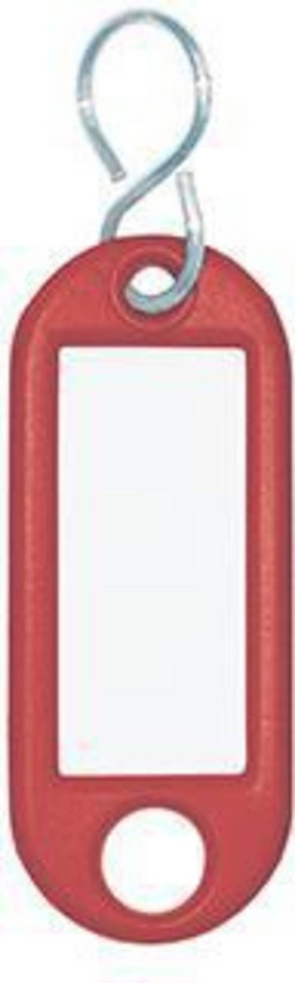 WEDO Schlüsselanhänger 262803402 rot 100 St./Pack.
