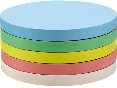magnetoplan Moderationskarte 111151810 rund 190mm sort. 500St.-0