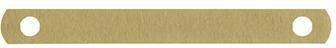 SoldanPlus Deckleiste 3270200 95mm Metall messing 100 St./Pack.-0