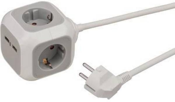 BRENNENSTUHL 795009900 brennenstuhl Steckdosenwü rfel ALEA-Power 1150100 4 fach
