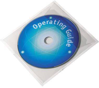 DURABLE Selbstklebetasche POCKETFIX CD 828019 tr 100 St./Pack.-0
