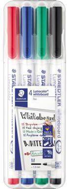STAEDTLER Whiteboardmarker Lumocolor 301 WP4 1mm sort. 4St.-0