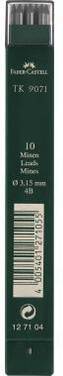 Faber-Castell Fallmine TK 9071 127104 3,15mm 4B 10 St./Pack.