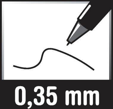Faber-Castell Feinmine SUPER POLYMER 120300 HB 0,35mm 12St.-2