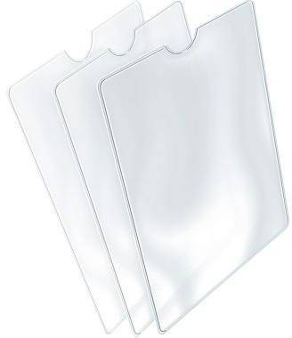 HERMA Ausweishülle 5018 85x125mm PP tr 25 St./Pack.-0