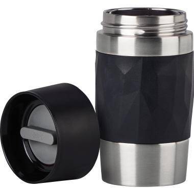EMSA Isolierbecher TRAVEL MUG COMPACT N2160100 0,3l schwarz-0