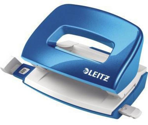 Leitz Locher Mini NeXXt WOW 50601036 max. 10Bl. blau