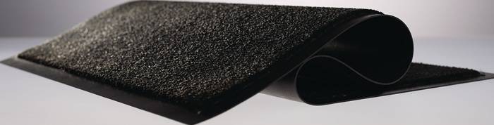 Schmutzfangmatte Eazycare Rush kohlengrau L1500xB900xS8,5mm