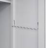 Kleider-/Handtuchhalter Evolo PLUS VA f.Abteilbreite 400mm C+P