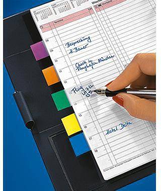 SIGEL Haftmarker HN677 50x84mm sortiert 7x40 Bl./Pack.-2
