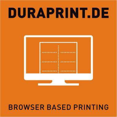 DURABLE CD/DVD Hülle COVER M 522219 PP transparent 5 St./Pack.-2