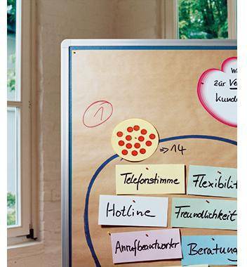 Legamaster Moderationspapier 116 x 140 cm (B x H) 80g/m braun 100 Bl./Pack. ·-0