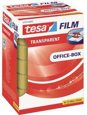 tesa Klebefilm tesafilm 57379-00002 25mmx66m transparent 6 St./Pack-0