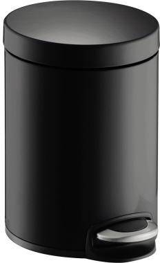 helit Tretabfalleimer Classic H2403495 5l schwarz-0