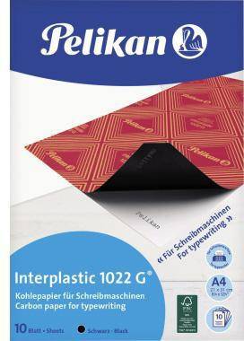 PELIKAN Kohlepapier A4 1022G 10 Bl./Pack.-0