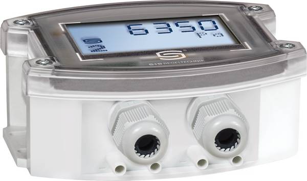 S+S REGELTECHNIK 1301-7224-4910-200, PREMASGARD, 7245-Modbus LCD Dual-Drucksensor als Drucktransmitter