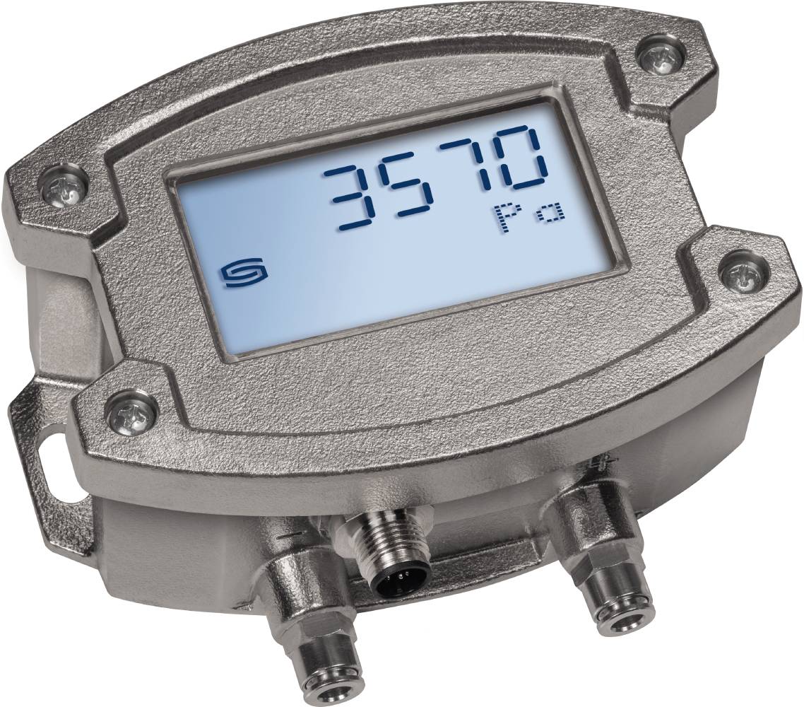S+S REGELTECHNIK 2004-6192-1100-021, PREMASGARD, 7110-U VAQ LCD Druck- und Differenzdruckmessumformer-1