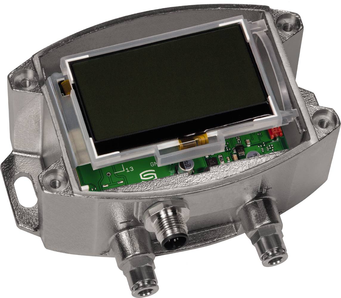 S+S REGELTECHNIK 2004-6192-1100-021, PREMASGARD, 7110-U VAQ LCD Druck- und Differenzdruckmessumformer-2