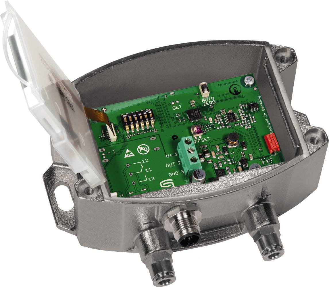 S+S REGELTECHNIK 2004-6192-1100-021, PREMASGARD, 7110-U VAQ LCD Druck- und Differenzdruckmessumformer-3