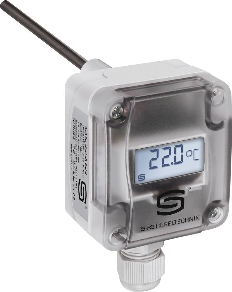 S+S REGELTECHNIK 1101-7121-2059-900, THERMASGARD, TM65-U 250mm LCD Temperaturmessumformer-4