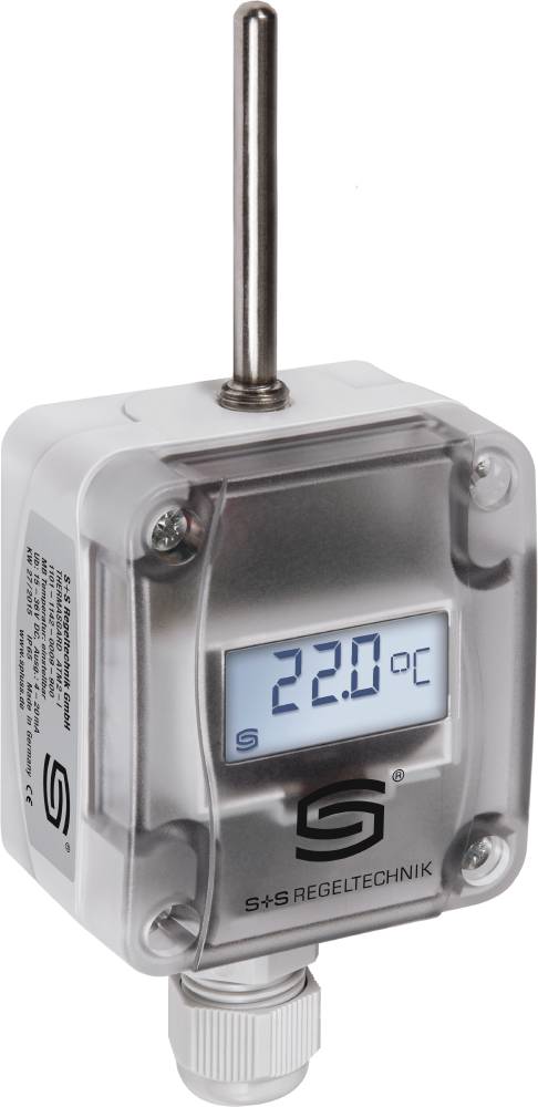 S+S Außentemperatur- / Feuchtraumtemperaturmessumformer ATM2-U LCD-2
